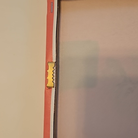 Hand Crafted 7" x 9" painting on Upcycled Canvas Pink gold & Black Original art - Picture 16 of 17